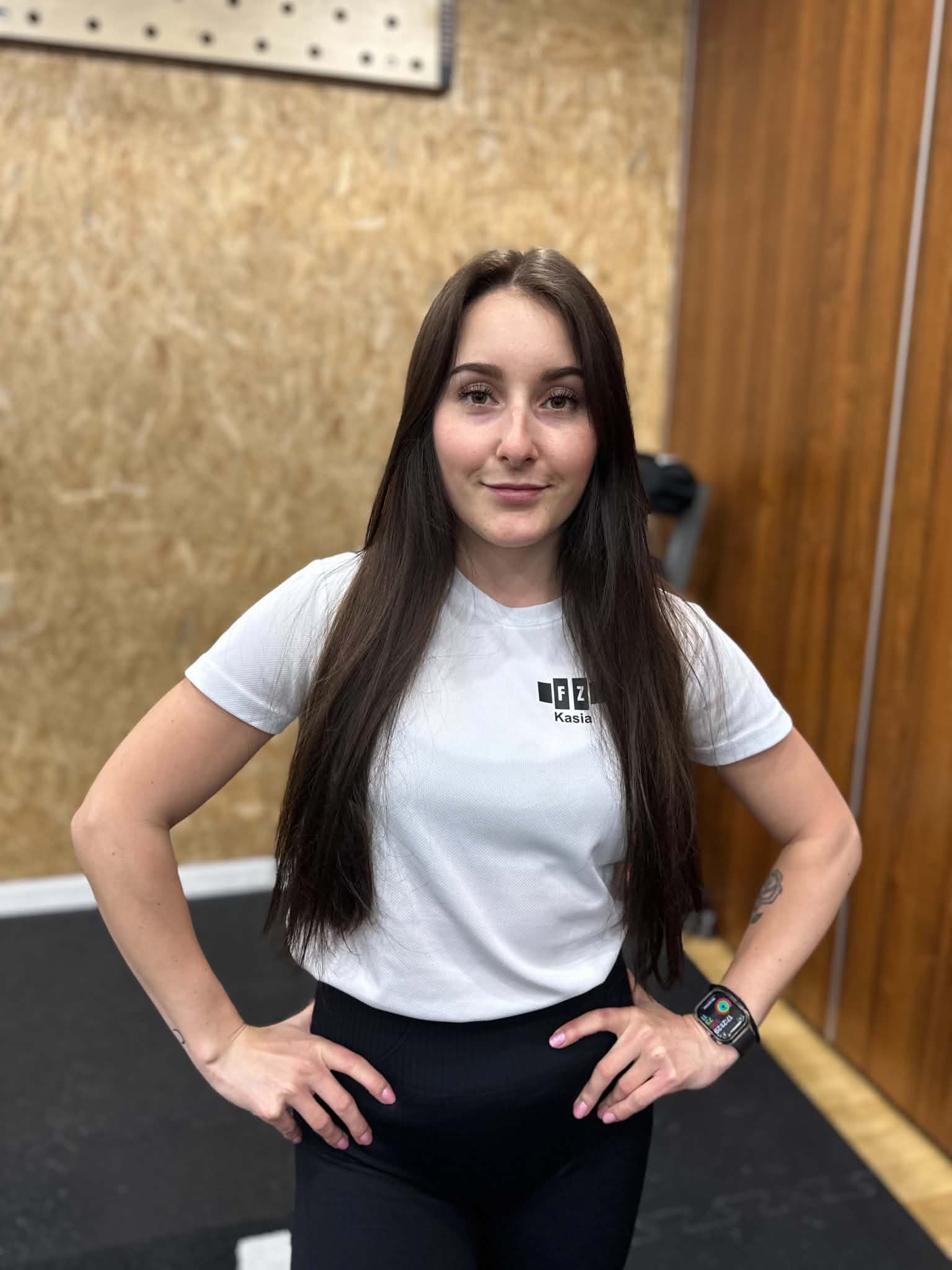 Kasia w trakcie sesji treningu personalnego 1:1